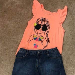 2 piece size 10 girls outfit